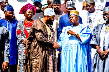 Insecurity: Turaki leads delegation on sympathy visit to Gov Bago, seeks overhaul of security architecture
