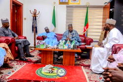 Balami, Zulum meet in Maiduguri, announce scholarships for Borno youths