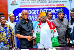 Ajadi visits Oyo State Assembly receives warm reception