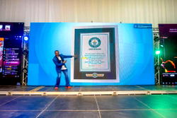 Dr Shogo sets Guinness World Record for Largest Vision Board Gathering