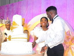 Chidinma Achudume and Aduragbemi Lawal wed in style