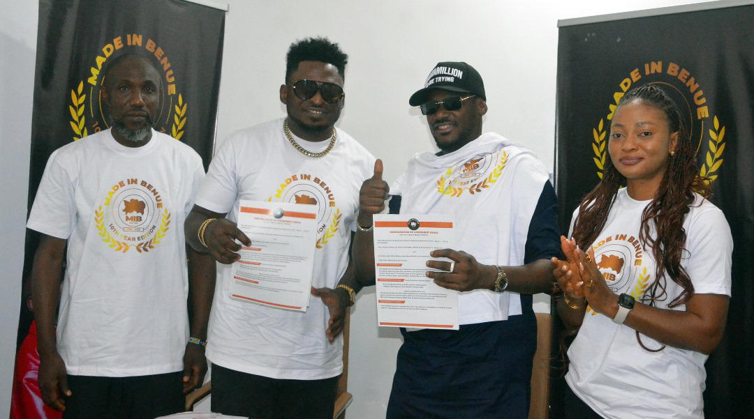 2Baba unveiled major partner in ‘Made In Benue’ project