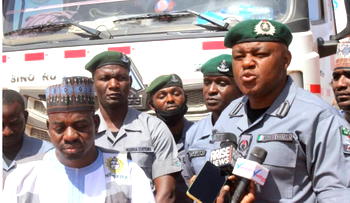 Customs hands over 60,000-litre petrol tanker to NMDPRA in Katsina