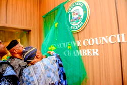 Gov Abiodun unveils newly renovated State Exco Chamber
