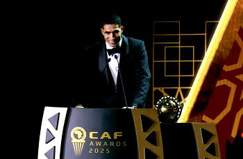 Breaking: Achraf Hakimi crowned CAF Men’s Player of the Year 2025