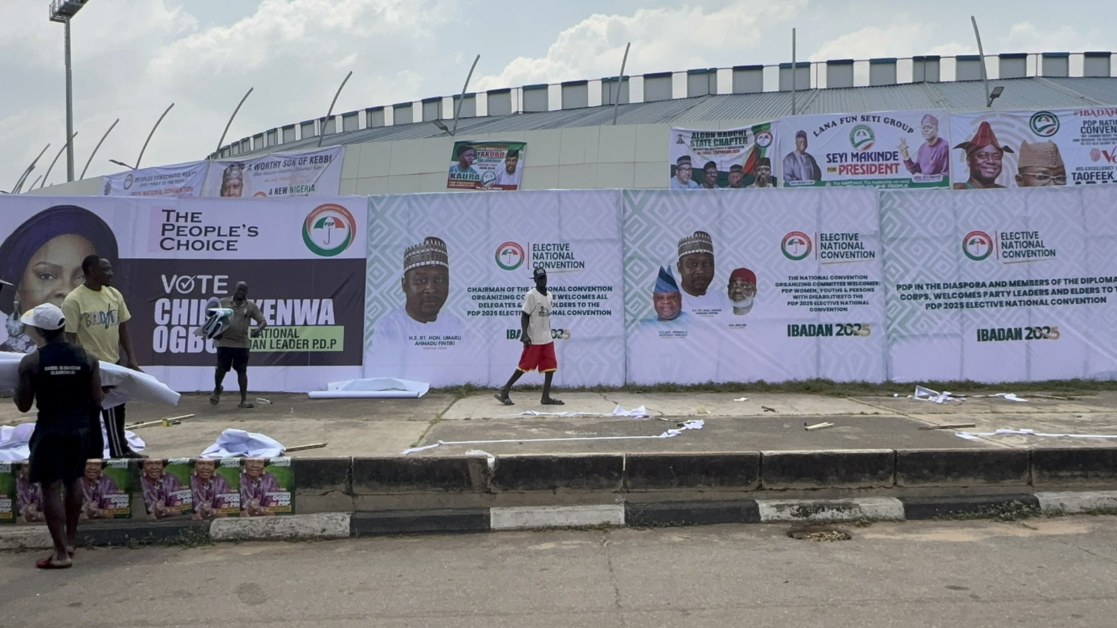 PDP loyalists troop to venue as two-day convention begins