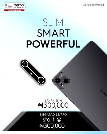 TECNO SPARK Slim and Megapad Pro Arrives with Style, Smarts, and Strength – Now Open for Pre-Order