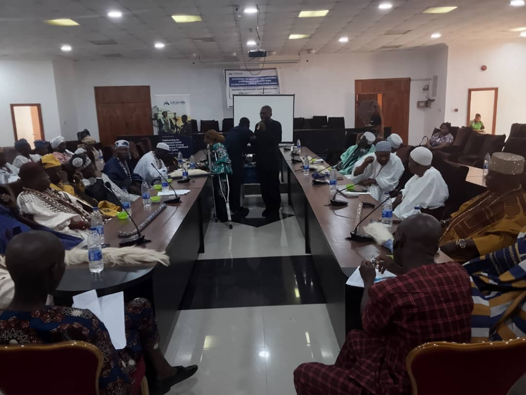 Osun, Ogun monarchs to collaborate with CEWHIN to tackle GBV