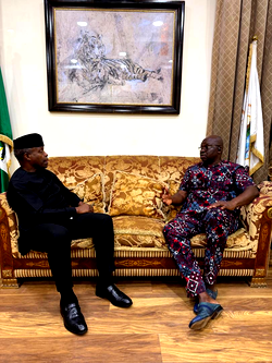 Osinbajo visits Fayose ahead of 65th Birthday Celebration