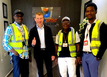Etam Avitat hosts Julius Berger Nigeria MD, Lubasch