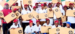 Senator Salisu empowers 200 Ogun students with laptops, cash support