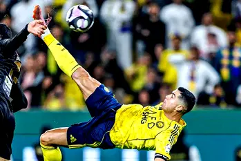 40-yr-old Ronaldo scores bicycle kick in Al Nassr’s win against Al Khaleej