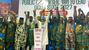 Ogun 2027: Group urges Senator Adeola to join guber race