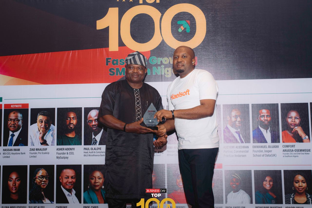 Haelsoft recognised among Nigeria's fastest-growing SMEs ...