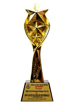 Odunmbaku wins BPSR’s 2025 digital local government chairman award