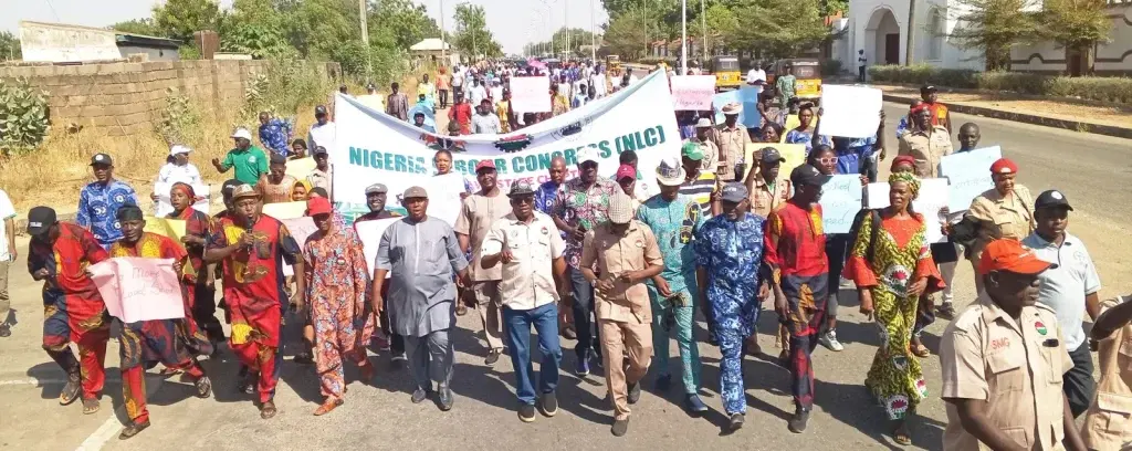 Insecurity: NLC observes peaceful protest in Adamawa