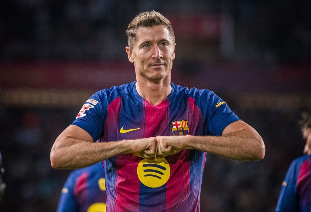 Lewandowski reveals Barca told him not to score to avoid paying bonus