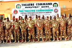 Five promoted to Brigadier General at Theatre Command in Borno
