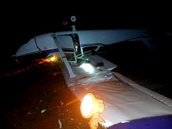 Cessna 172 aircraft crashes at Owerri airport