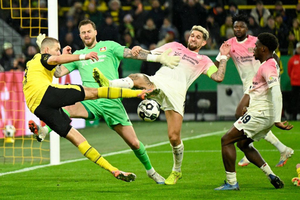 Leverkusen knock Dortmund out of German Cup