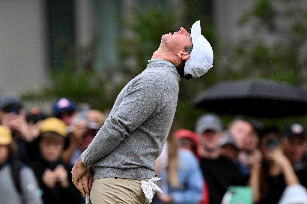 Banana skin derails McIlroy at Australian Open