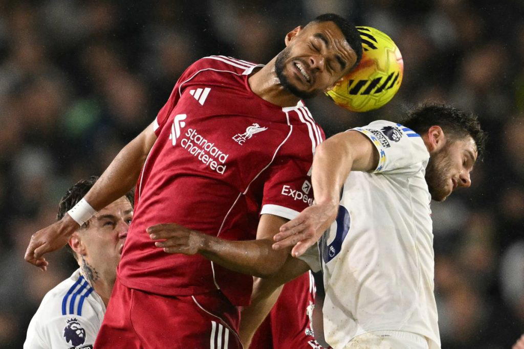 Liverpool humbled again by Leeds fightback for 3-3 draw