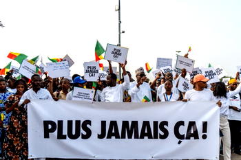 ‘Never again’ — Benin demonstrators slam coup attempt