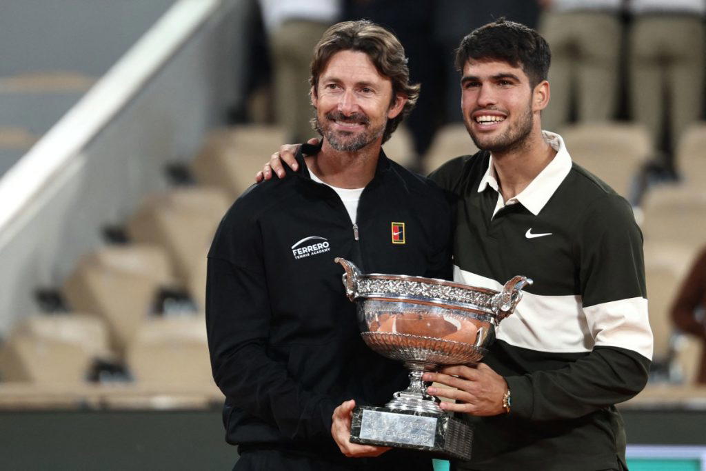 Tennis world number one Alcaraz splits with coach after 7 years