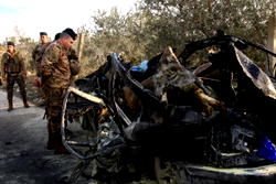 Israel army says striking Hezbollah targets in Lebanon