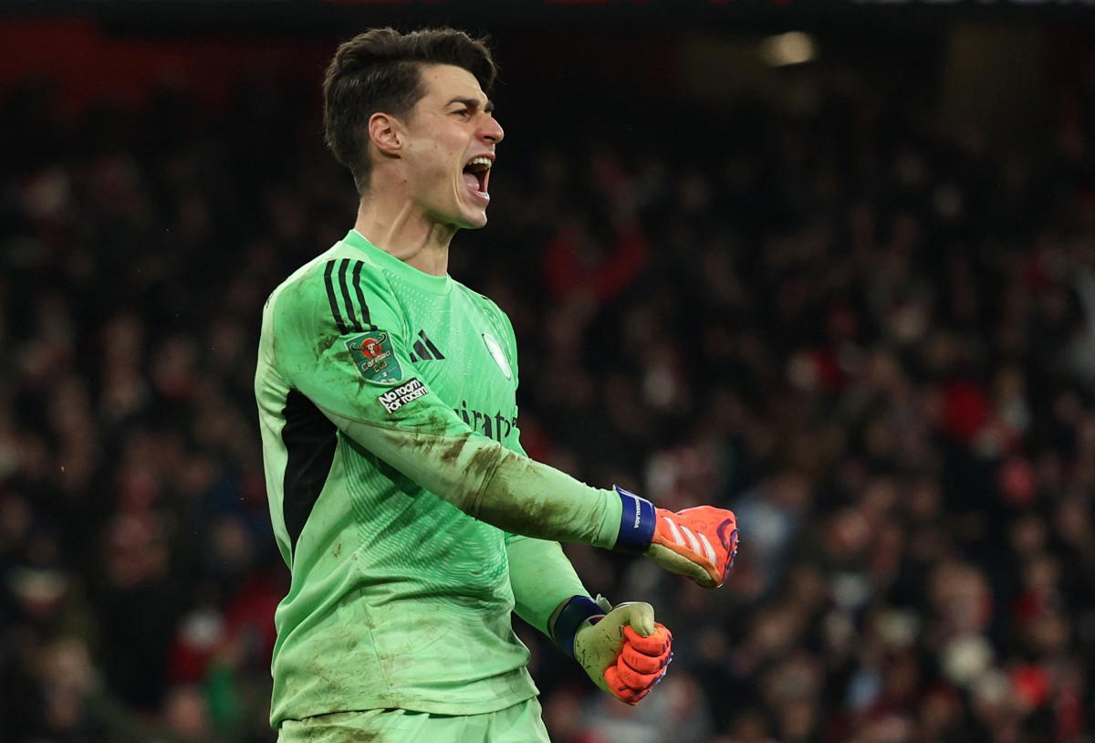 Arsenal’s Kepa Arrizabalaga eager for more League Cup heroics against Chelsea