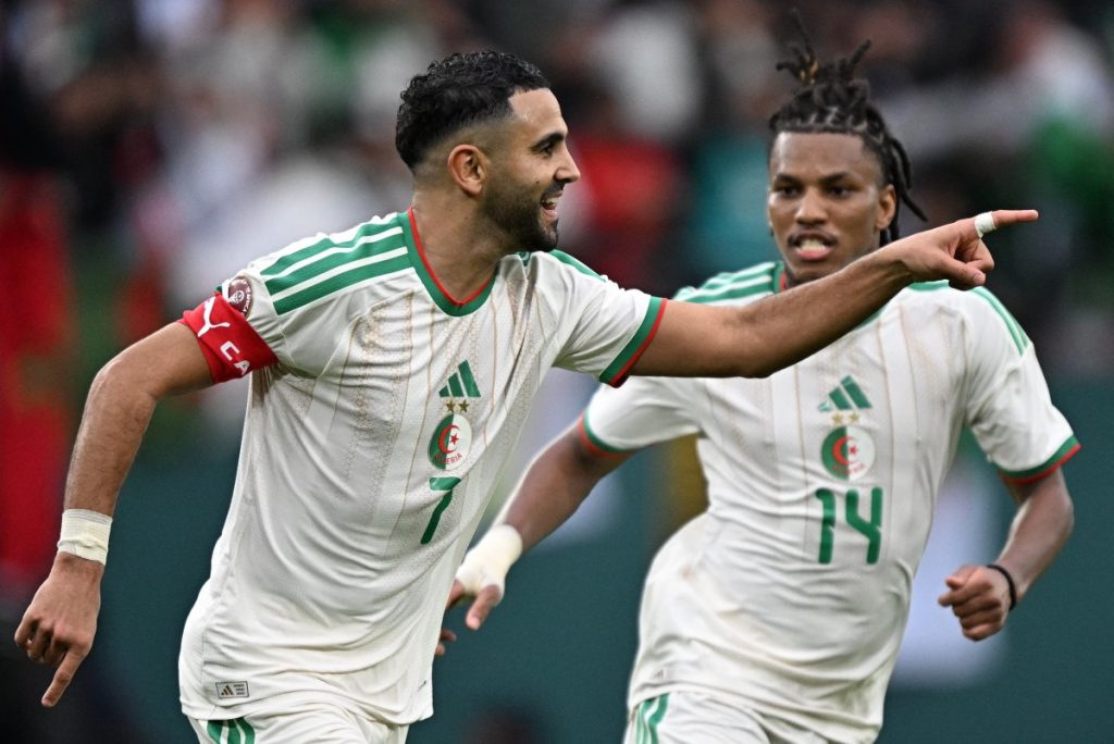 AFCON: Mahrez leads Algeria to 3-1 win against Sudan