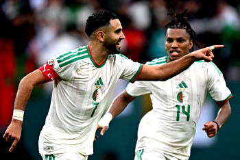 ‘I am afraid’ – Mahrez jokes ahead of Nigeria clash