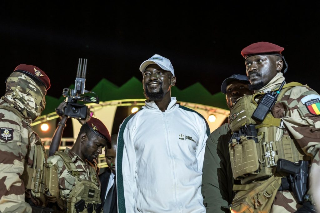 Junta chief Doumboya elected Guinea president