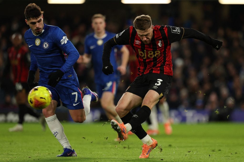 Chelsea stumble again, play out 2-2 draw against Bournemouth