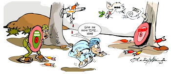 Cartoon: ‘Let me repeat class if I fail’