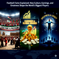 Football Fame Explained: How Culture, Earnings, and Greatness Shape the World’s Biggest Players