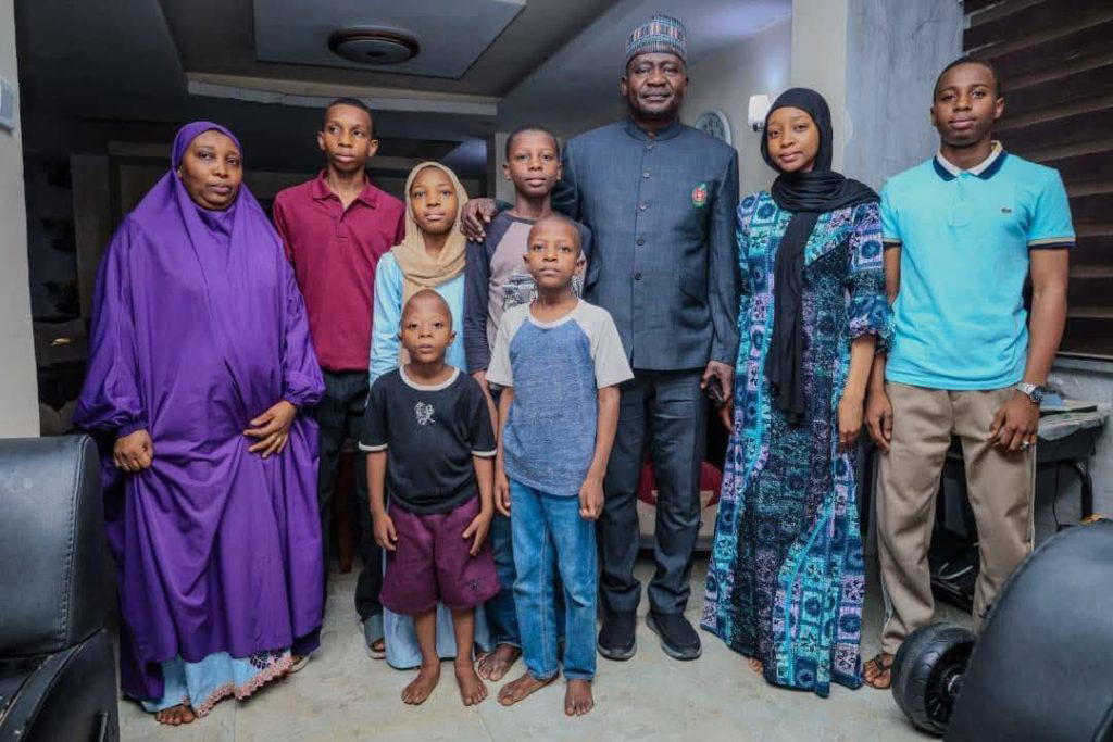 Defence minister visits family of slain Brigadier-General Musa Uba