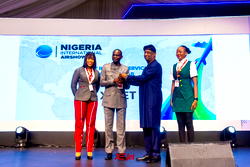 Keyamo presents in-flight service award to XEJet at airshow