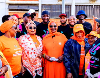 Rabiu Hassan Lawal leads IYDF in WARIF march against gender-based violence