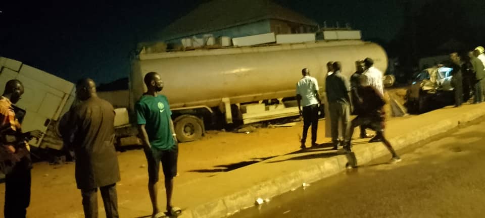Jos tanker crash claims two lives