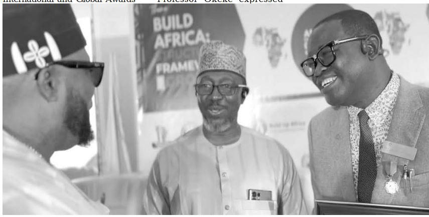 Prof Okeke bags international award for ground-breaking works