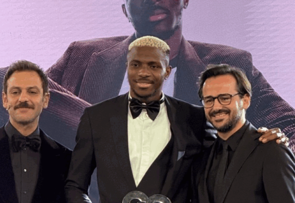 Osimhen wins Sportsman of the Year award in Turkey