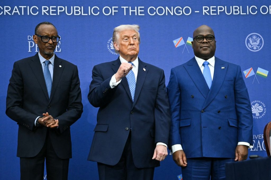 Trump, Rwanda and DR Congo leaders sign deal despite fresh violence