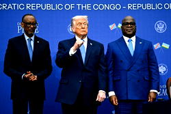 Trump, Rwanda and DR Congo leaders sign deal despite fresh violence
