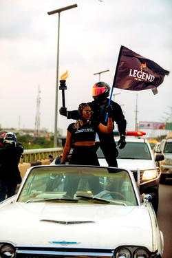 Bikers thrill Lagosians as NB kicks off ‘Legendary Christmas’ in grand style