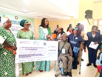 Oluremi Tinubu to Persons with Disabilities: Allow grants given to you grow like a seed planted