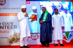 Ondo govt bestows volunteers ambassador award on Ikubese