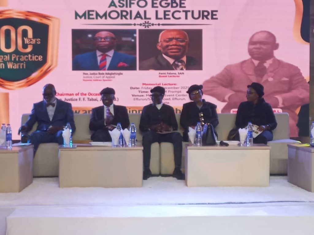 Falana urges lawyers to defend integrity of judges as NBA Warri marks 100 years