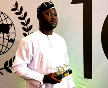 Olusola Areo honored as one of the 100 Persons of the Year at Prestigious 40 Under 40 Nigeria Initiative