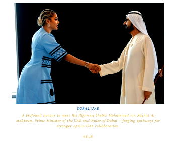 Elizabeth Jack-Rich joins African business leaders in historic UAE mission, meets top Emirati leaders, Bill Gates